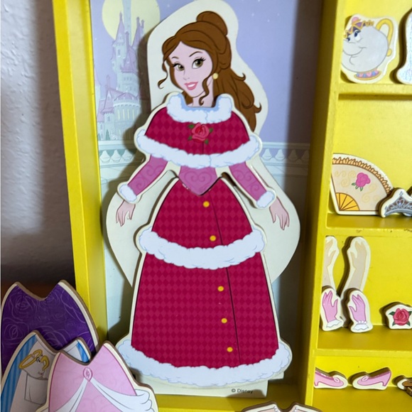 Disney Melissa and Doug Magnetic Belle set. Complete set, 34 pieces. - Picture 3 of 7
